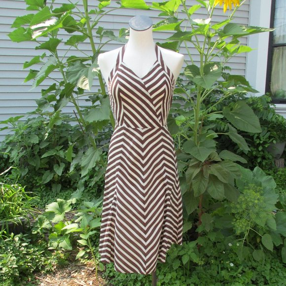 Retro 70s Style Halter Dress - Picture 1 of 4